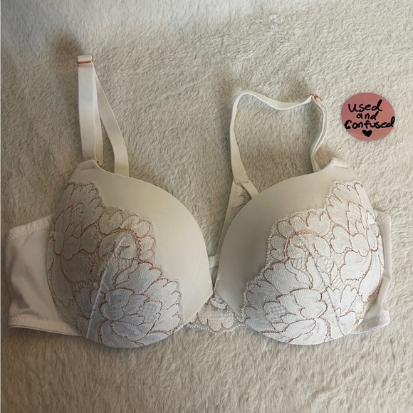 Maidenform White Floral Lace Bra - Picture 1 of 5